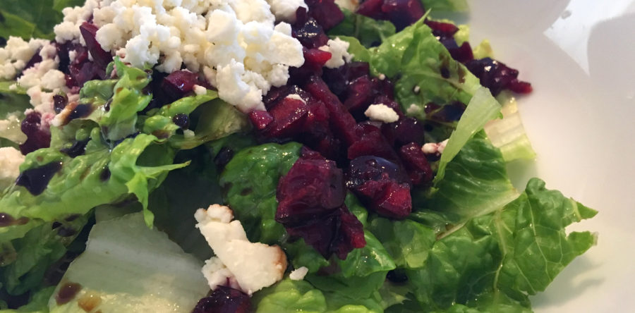 Cherry Romaine Salad