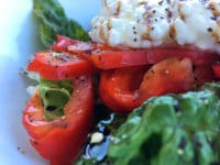 Crunchy Bell Pepper Romaine Salad