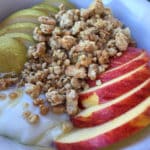 Early Morning Apple Pear Greek Yogurt