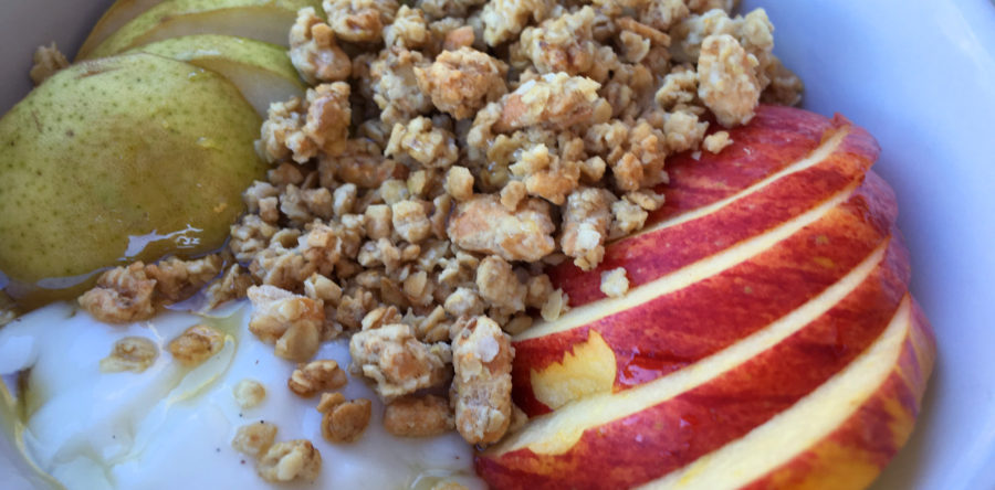 Early Morning Apple Pear Greek Yogurt