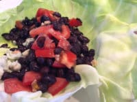 Fit Black Bean Lettuce Wrap