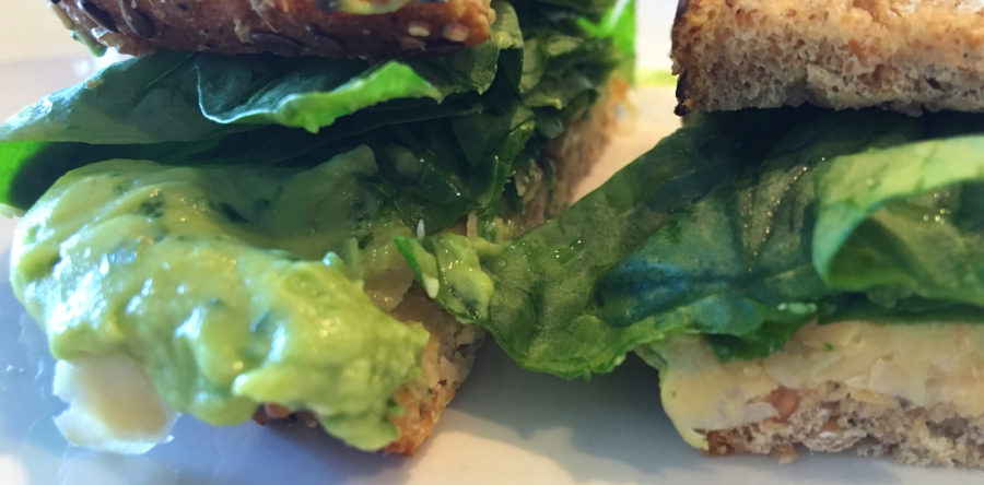 Garbanzo Avocado Sandwich