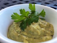 Garlic Avocado and Balsamic Dressing