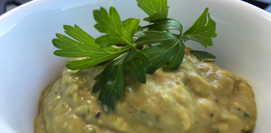 Garlic Avocado and Balsamic Dressing