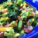 Spicy Mango and Greens Salsa
