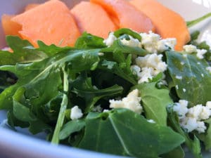Summer Cantaloupe Salad
