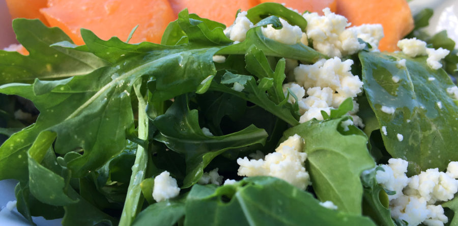 Summer Cantaloupe Salad