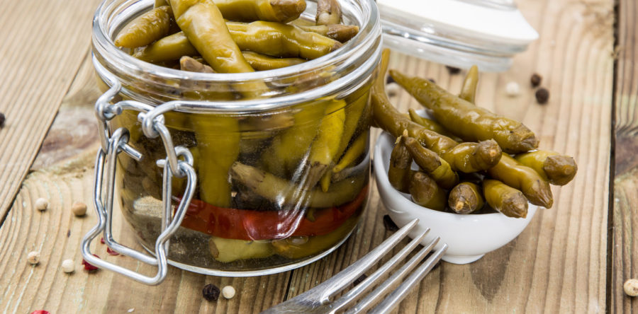 Lemon and Soy Marinated Jalapeno Peppers