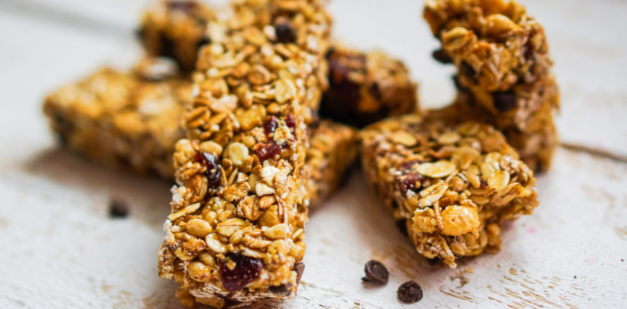 Almond & Cranberry Granola Bars