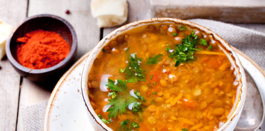 Ancient Lentil Stone Soup