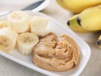 Banana and Almond Butter Fit Snack