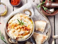 Spicy Garlic and Herb Hummus