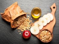 Honey Apple Granola Slices