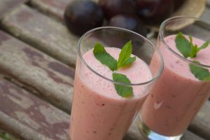 Plum and Protein Smoothie