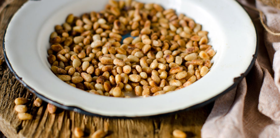 Garlic and Herb Toasted Pine Nuts
