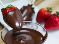 Dark Chocolate Dipped Strawberries