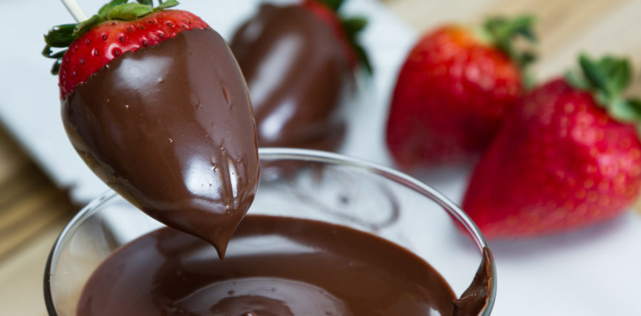 Dark Chocolate Dipped Strawberries