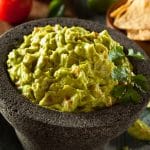 Spicy Lime Onion and Garlic Guacamole