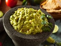 Spicy Lime Onion and Garlic Guacamole