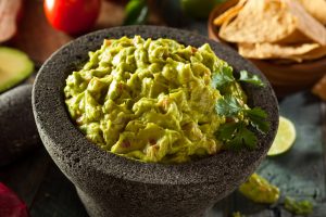 Spicy Lime Onion and Garlic Guacamole