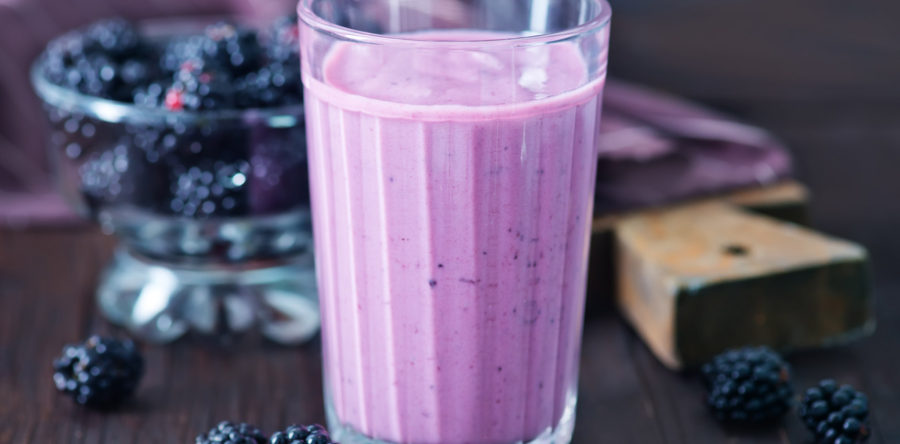 Blackberry Anti-inflammatory Post-Workout Shake