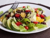 Black Bean Caesar Salad