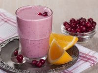Cranberry Powder Protein Shake