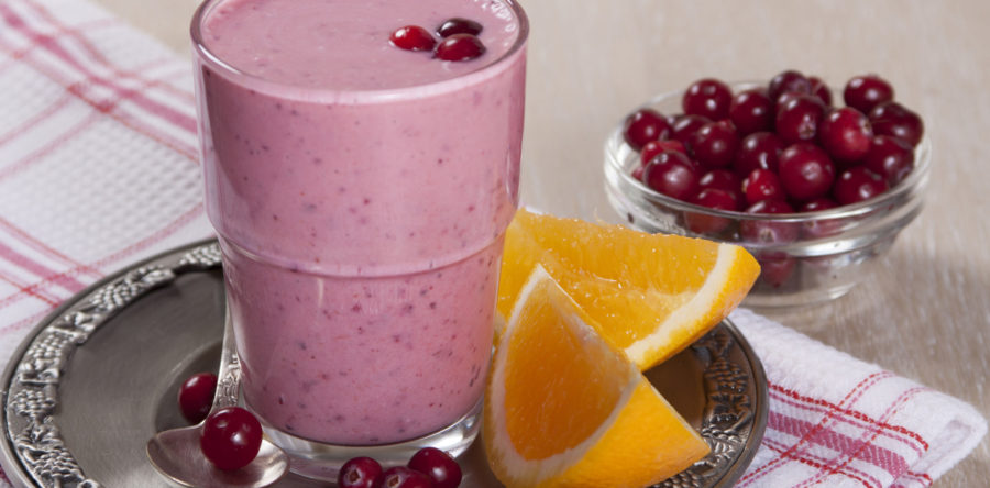 Cranberry Powder Protein Shake