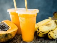 Post-Workout Papaya Protein Shake