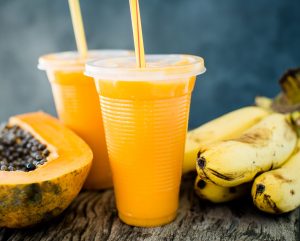Post-Workout Papaya Protein Shake