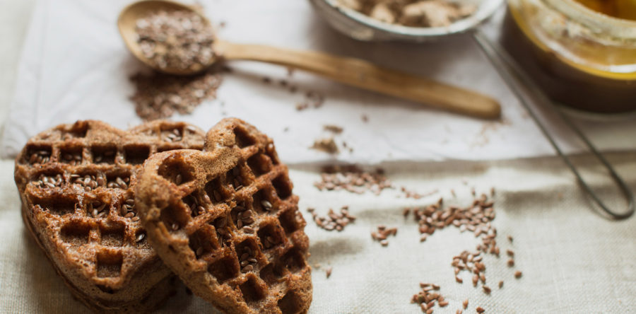 Flourless Flaxseed Waffles