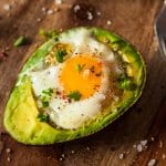 Oven-Baked Paprika and Egg Avocado