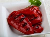 Garlic Olive Oil BBQ Roasted Bell Peppers