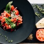 Tomato, Garlic, and Basil Salad