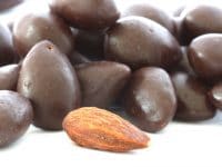 Dark Chocolate Dipped Almonds