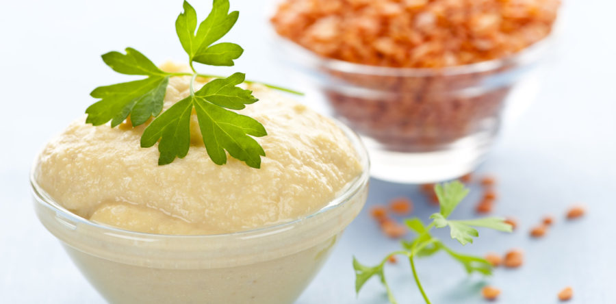 Lentil Garlic Hummus