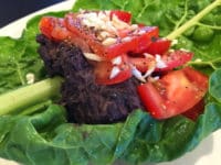 Black Bean Swiss Chard Protein Wraps