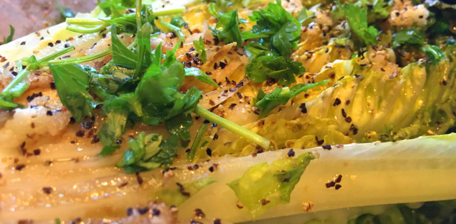 Garlic Lettuce Chips