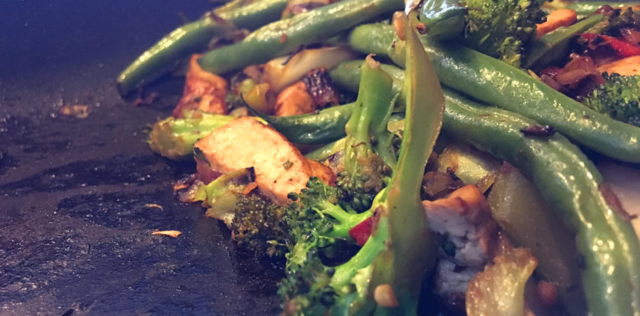 Ginger Garlic Vegetable Stir Fry