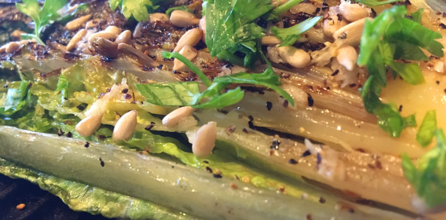 Grilled Romaine Salad