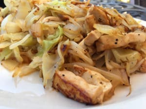 Post-Workout Cabbage and Vegetable Fry