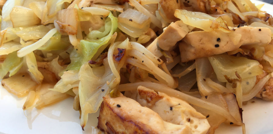 Post-Workout Cabbage and Vegetable Fry