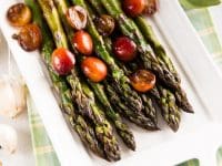 Asparagus Sautéed in Tomatoes
