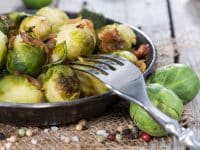 Brussel Sprout and Onion Stir Fry