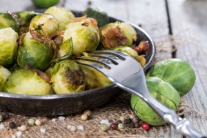 Brussel Sprout and Onion Stir Fry