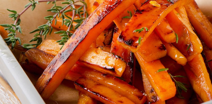 Healthy Sea Salted Yam Fries