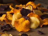 Baked Beet Chips