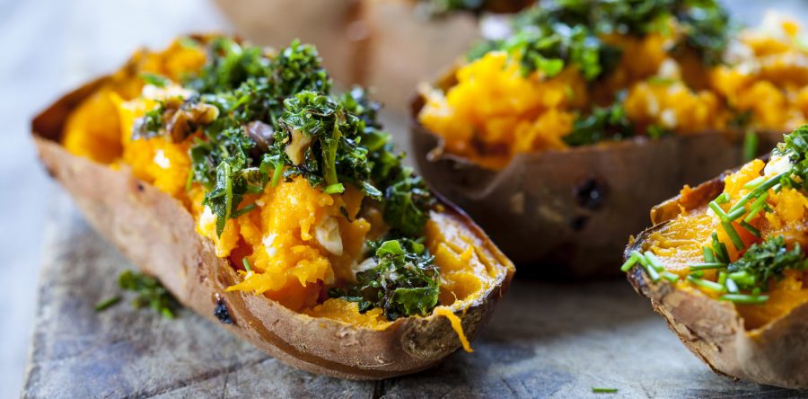 Garnished Yam Potatoes