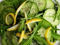 Arugula Cucumber Salad