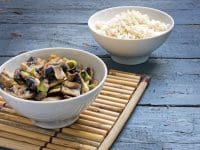 Fried Rice and Shiitake